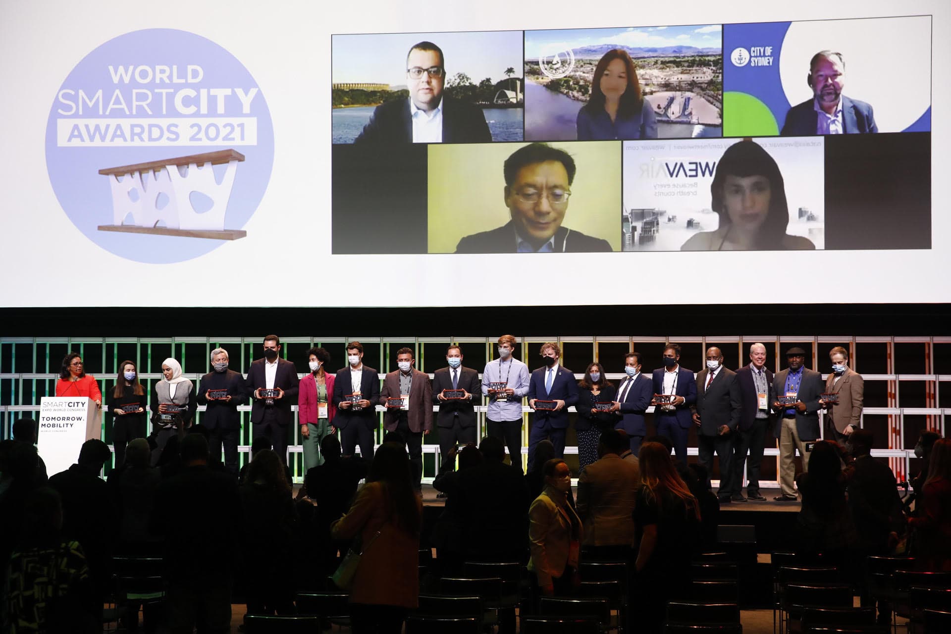 Smart Qatar’s TASMU Platform has been awarded for its nomination for the top 3 finalists on “Enabling Technologies” category at Smart City Expo 2021 in Barcelona - slide 1